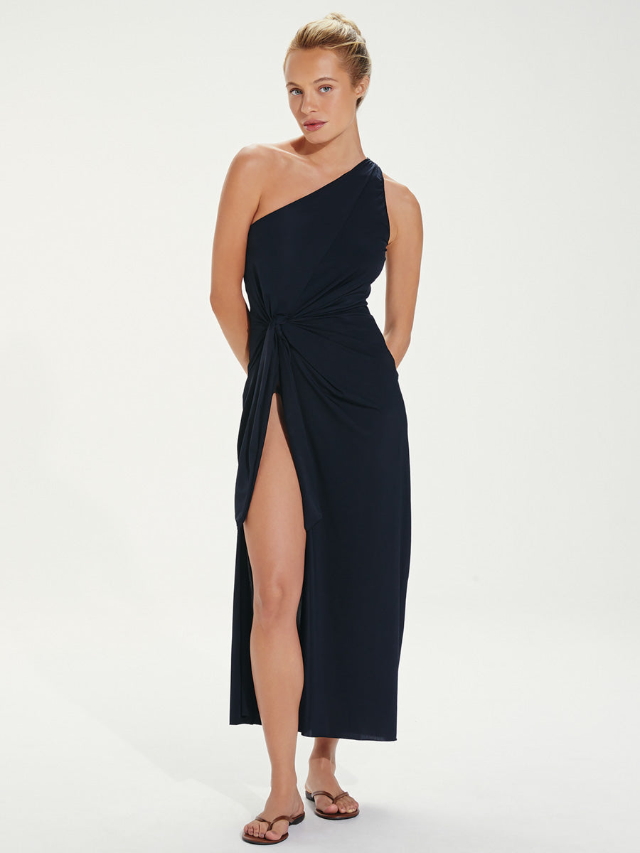 ViX Kiana Long Cover Up in Black