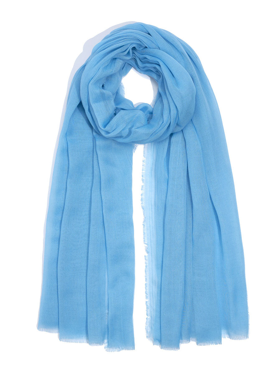 Echo Sustainable Crinkle Wrap in Blue Lake