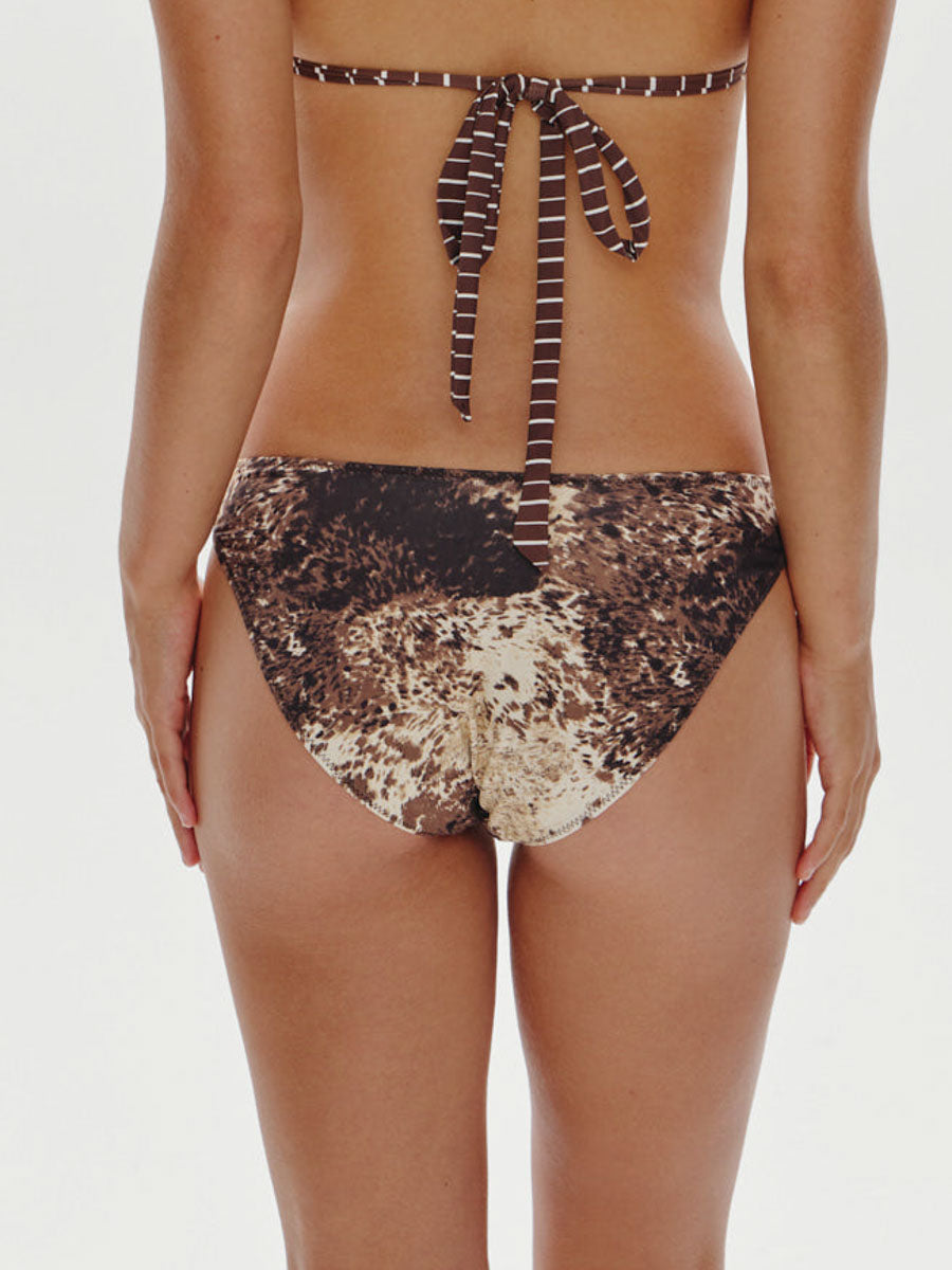 Frankies Bikinis Catalina Full Bottom in Saddle Up