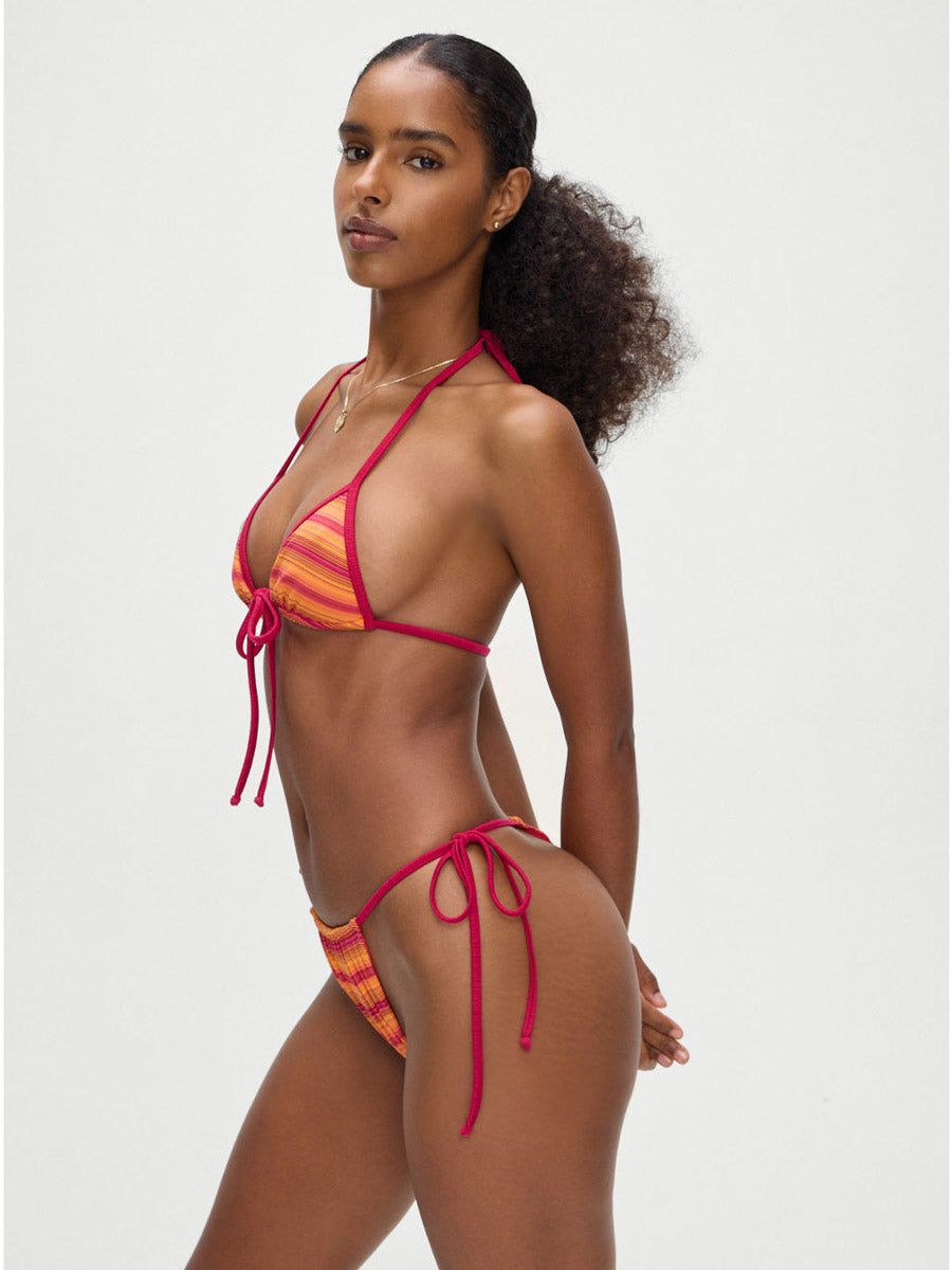 Frankies Bikinis Tia Space Dyed Bottom in Harvest Moon