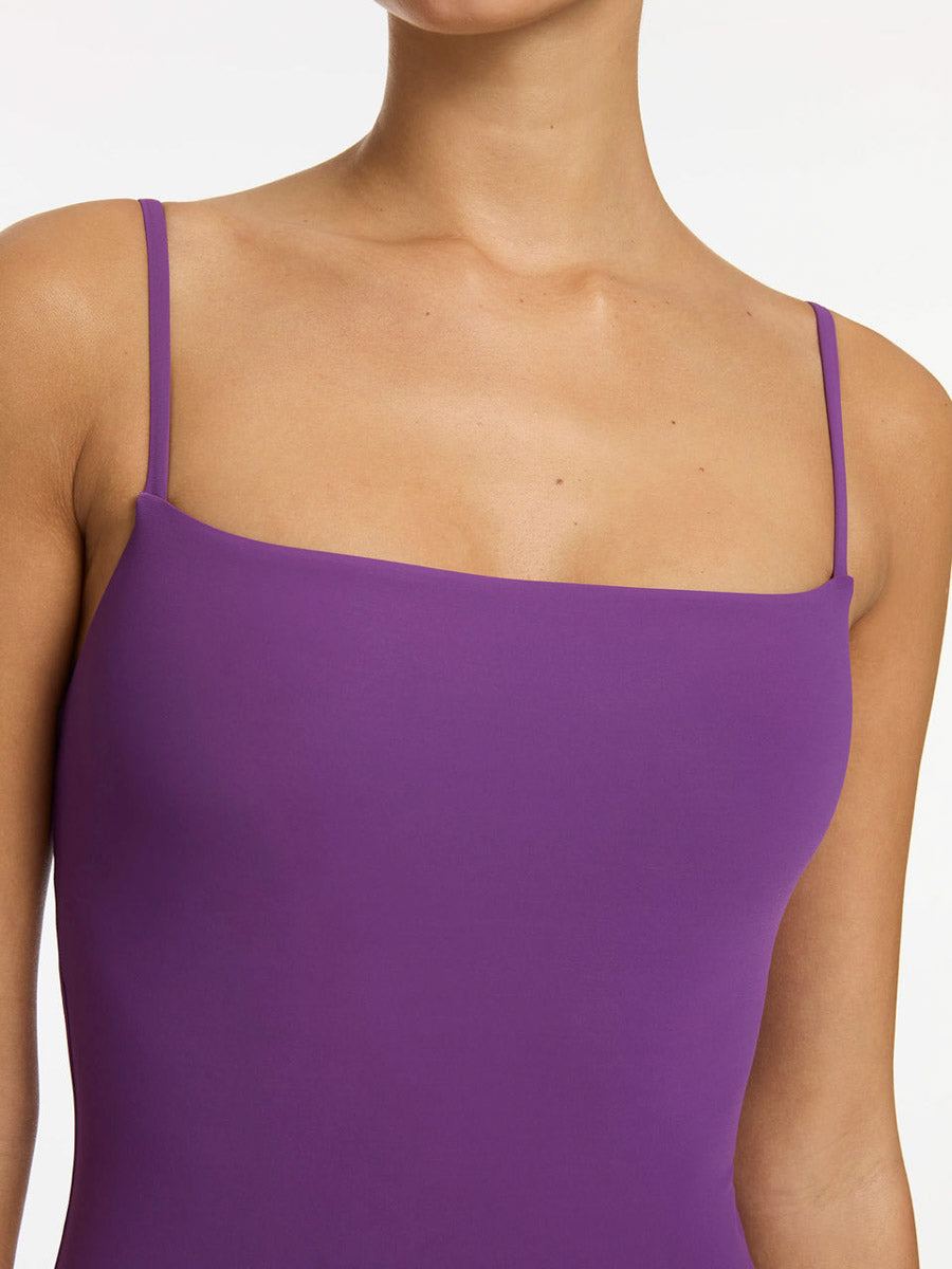Jets Jetset Minimal Tank One Piece in Amethyst