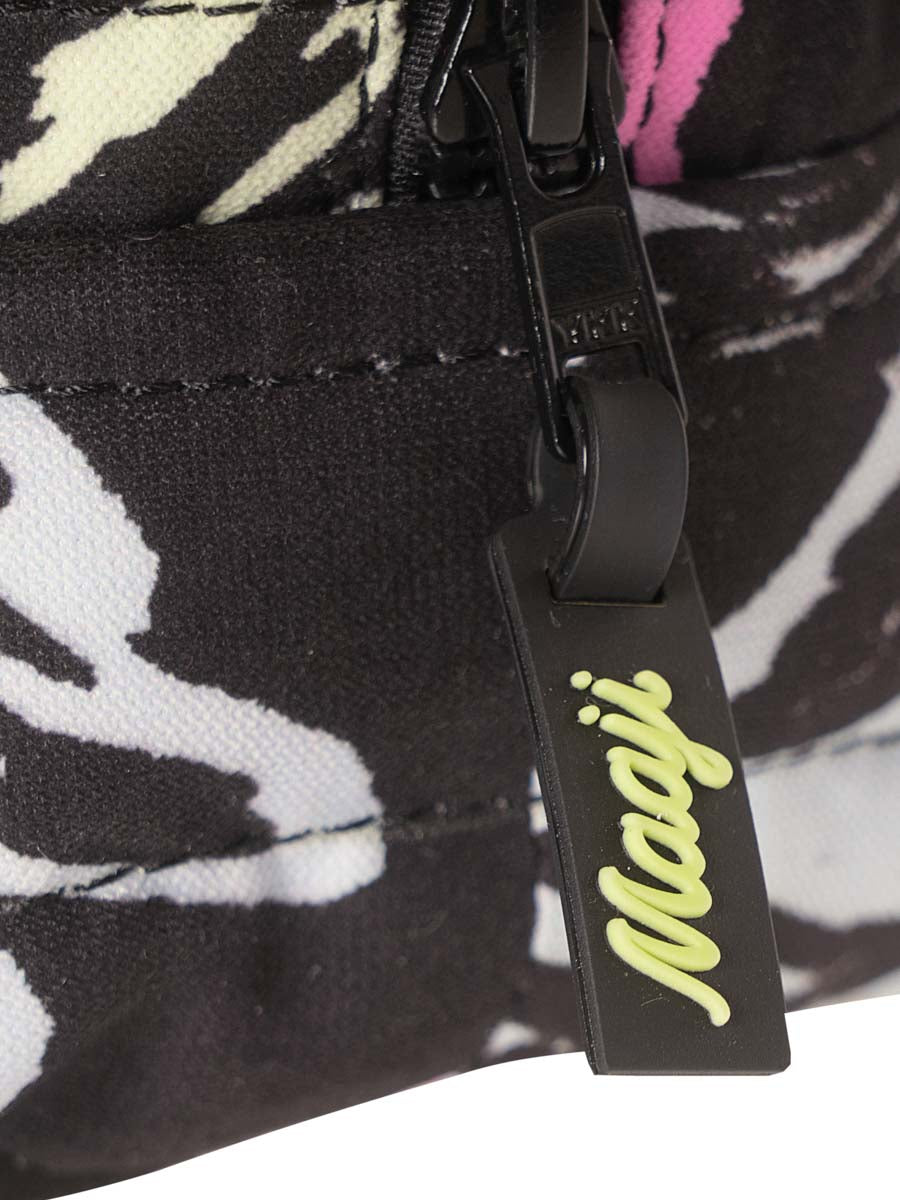 Maaji Aurora Medium Pocket Bag in Neon Palmery