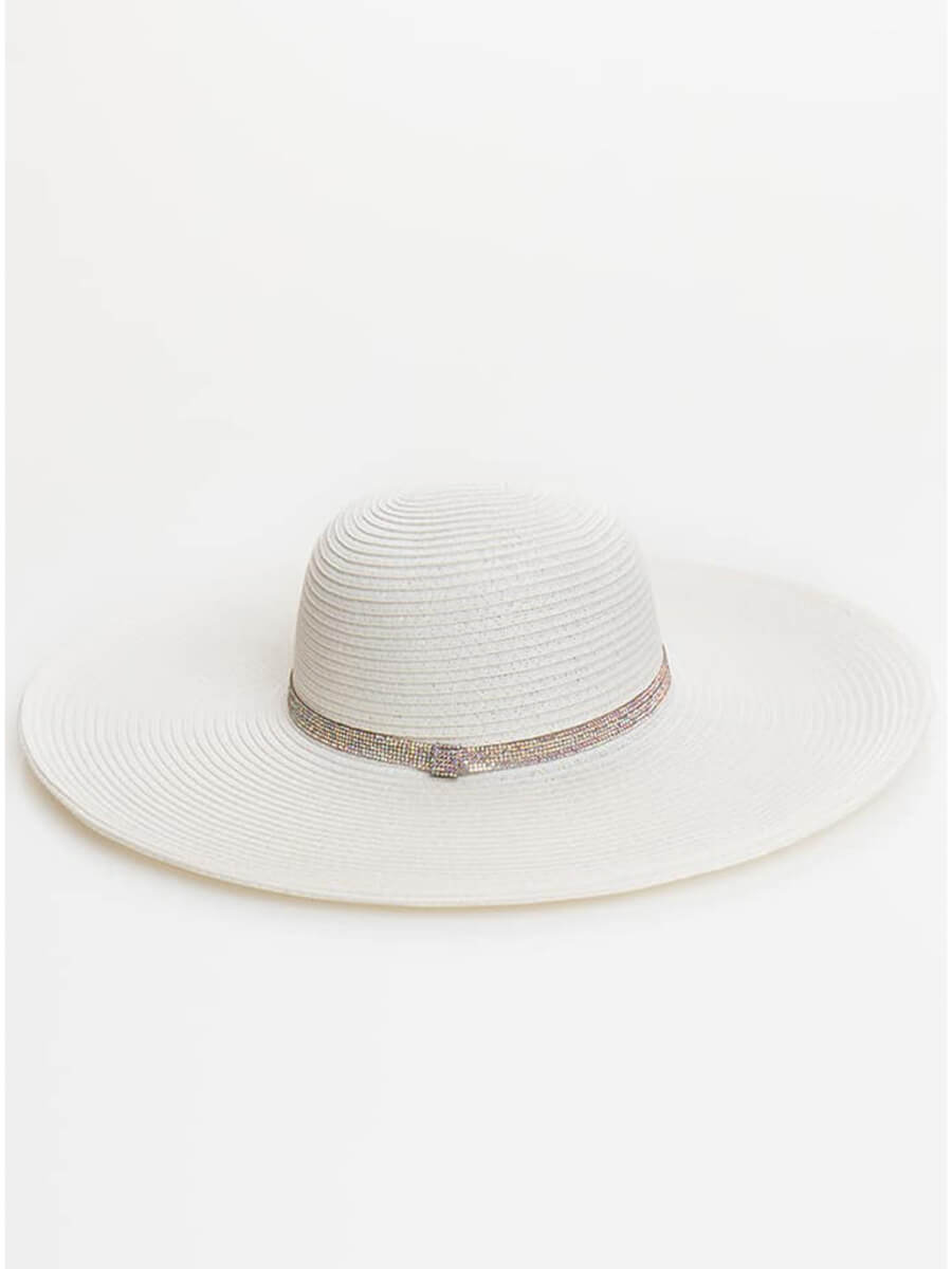 Pia Rossini Romero Hat in White