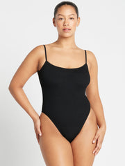 Bond-eye Eco Low Palace One Piece In Black, view 1, click to see full size