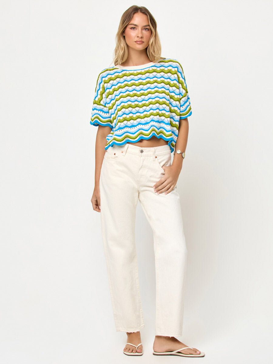 L*Space Sun Chaser Top in Island Breeze