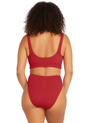 Artesands Kahlo Bikini Set in Crimson Red, view 5, click to see full size