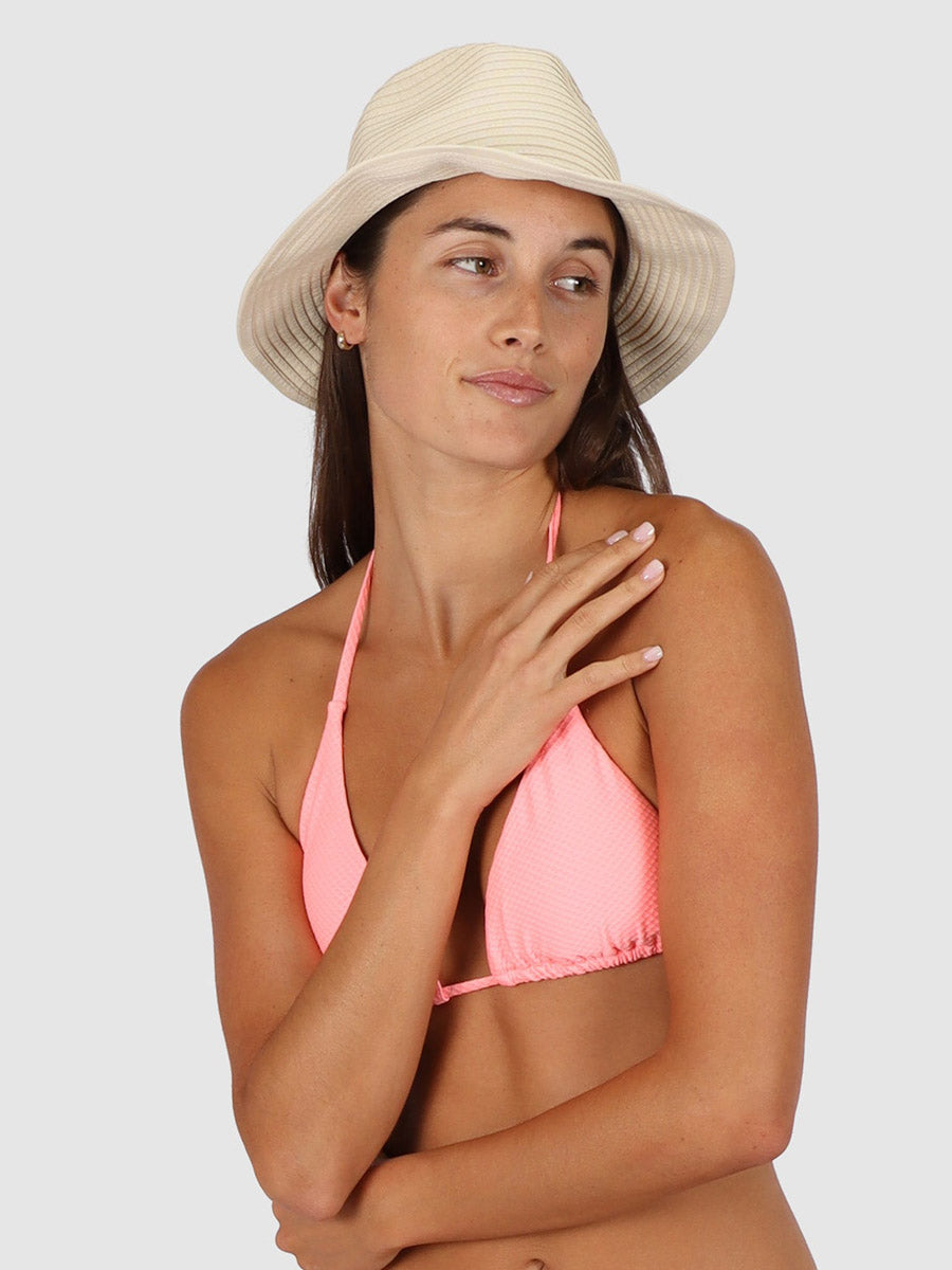 Baku Curbside Hat In Ivory