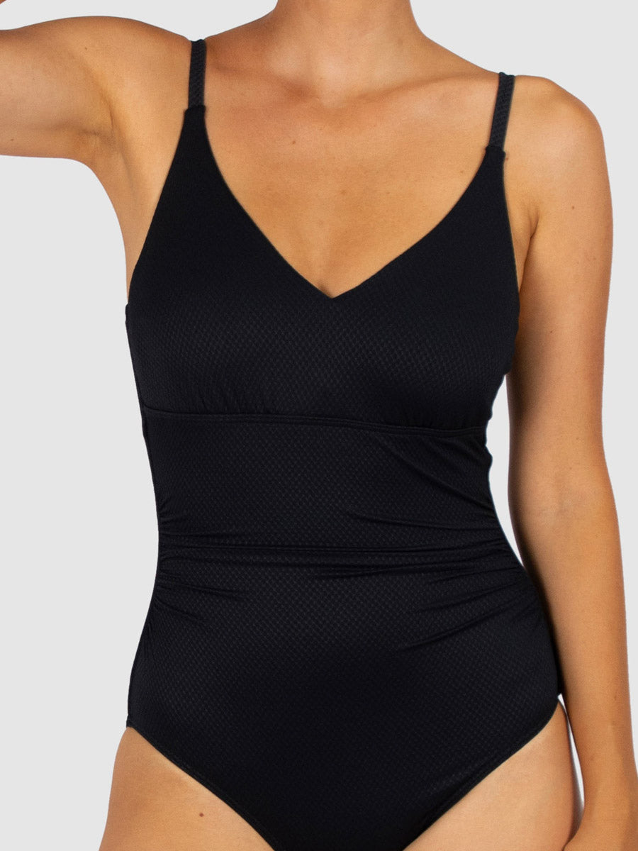 Baku Rococco D/E One Piece In Nero