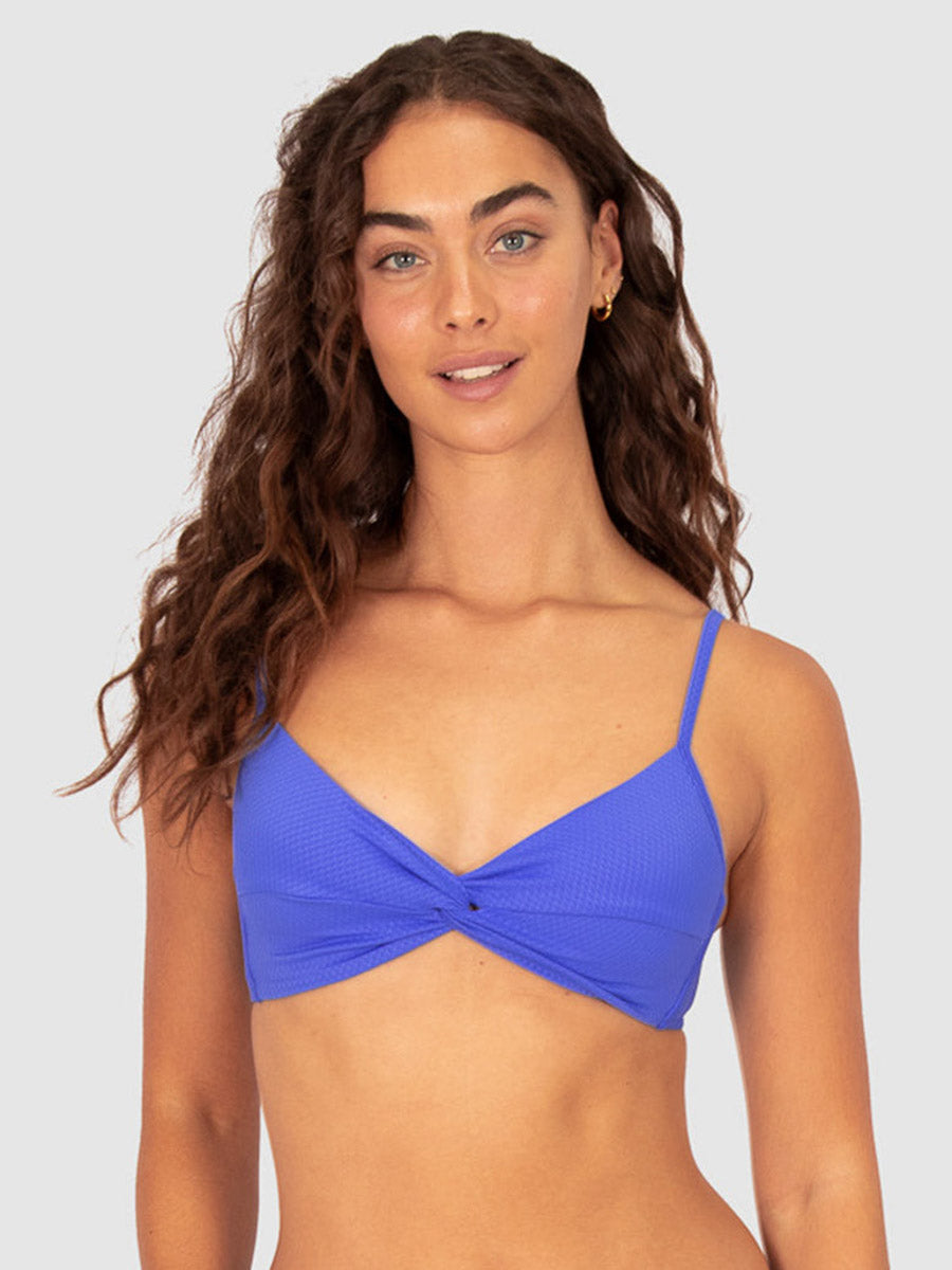 Baku Rococco Twist Bralette in Electric