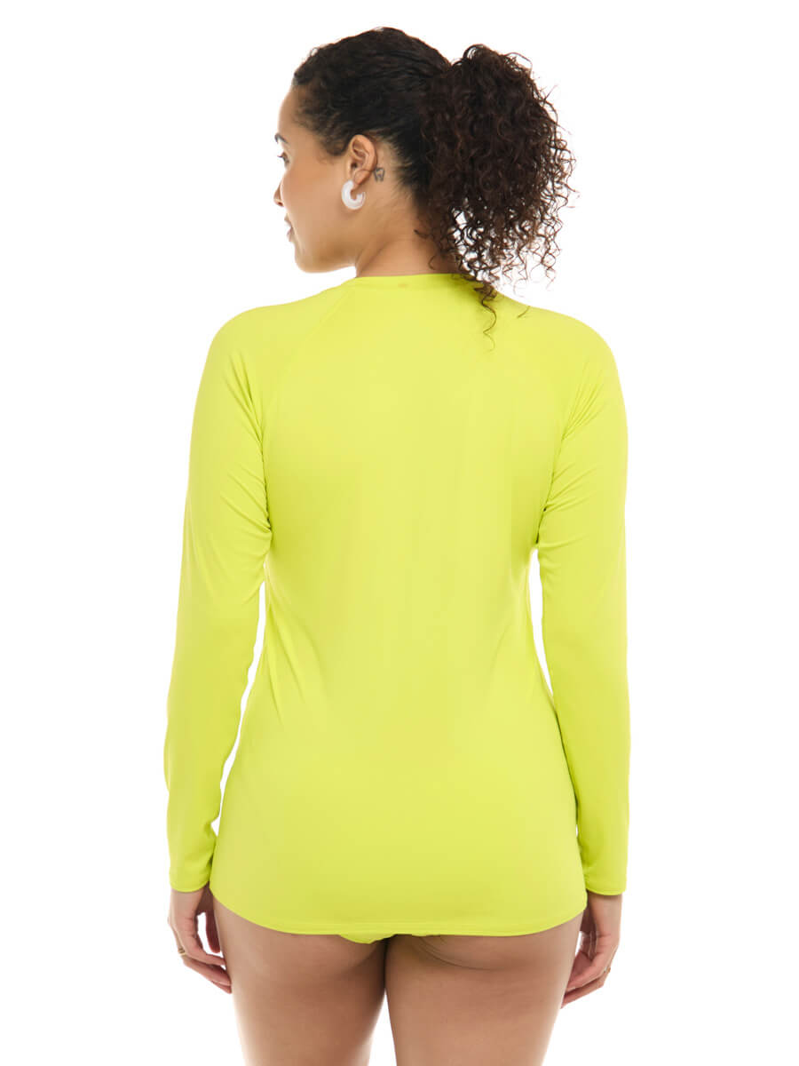 Body Glove Sleek Rash Guard in Key Lime