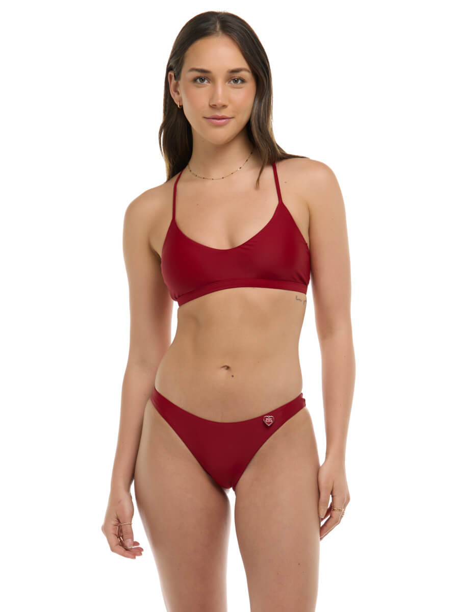 Body Glove Smoothies Athena Bottom In Cranberry