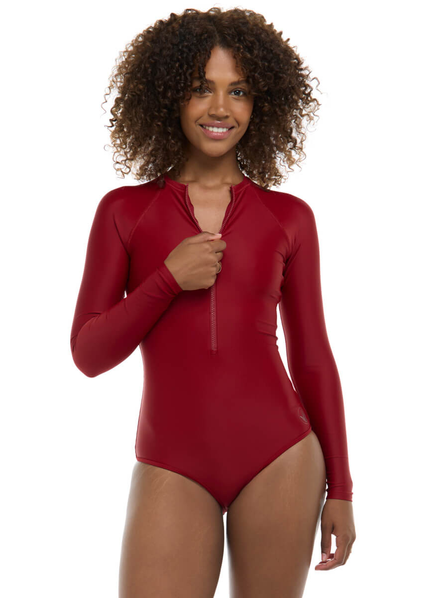 Body Glove Smoothies Chanel Paddle Suit In Cranberry