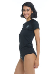 In Motion Rash Guard Black, view 3, click to see full size