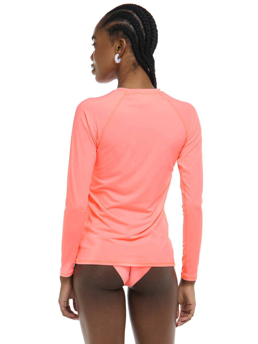 Body Glove Sleek Rash Guard in Coral