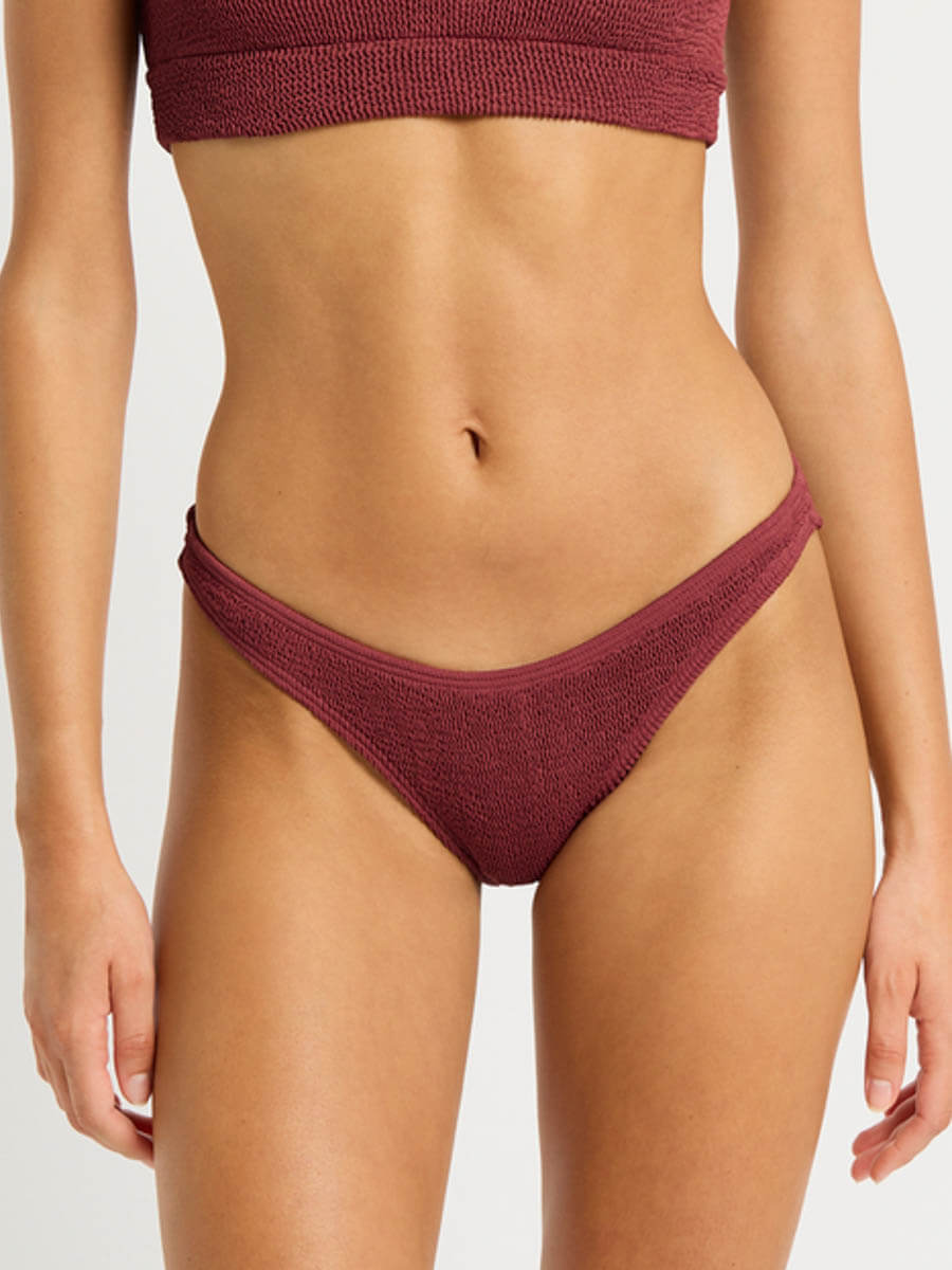 Bond-eye Sign Brief in Carmine Recycled