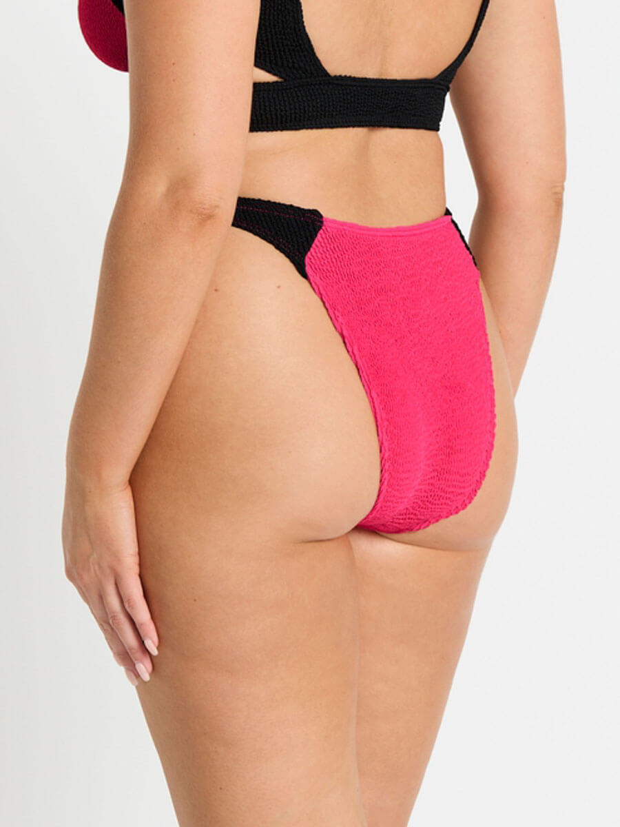 Bond-eye Splice Scene Brief in Raspberry/Black