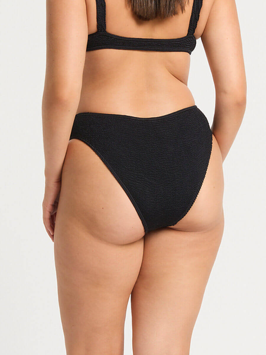 Bond-eye Olivia Brief in Black Shimmer