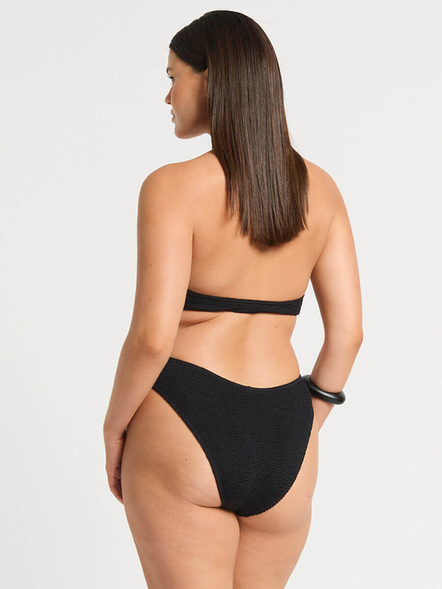 Bond-eye Celeste One Piece in Black Shimmer
