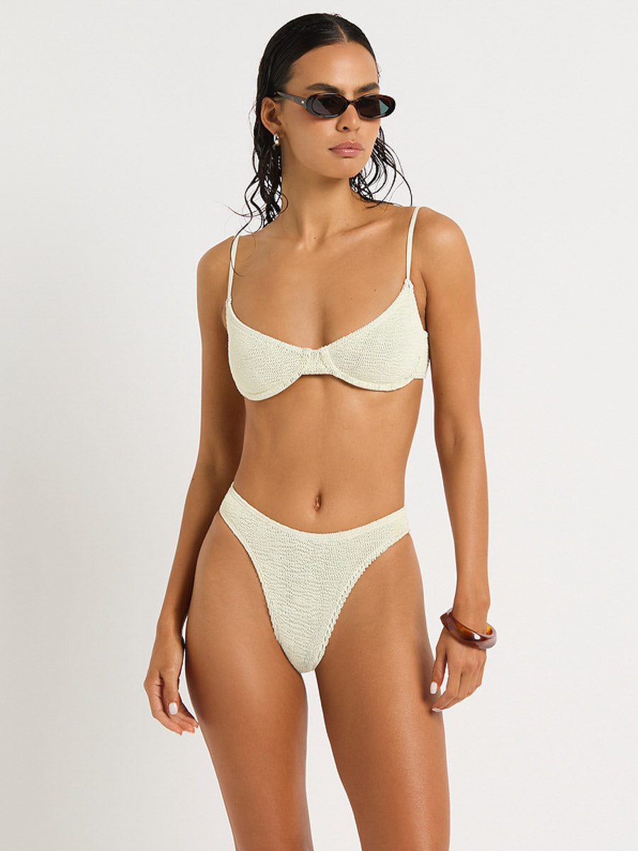 Bond-eye Gracie Balconette in Chalk Two Tone