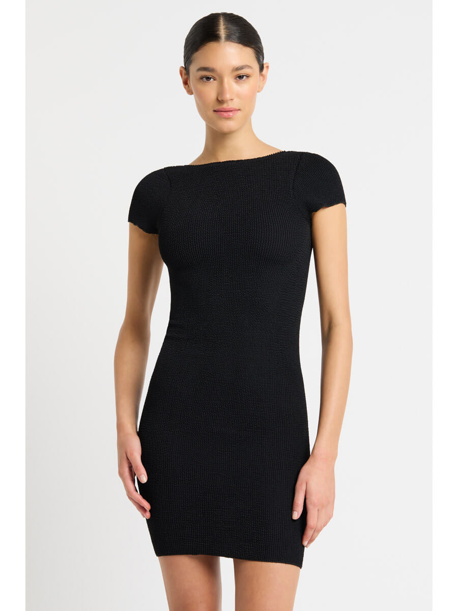 Bond-eye Jerrie Dress In Black