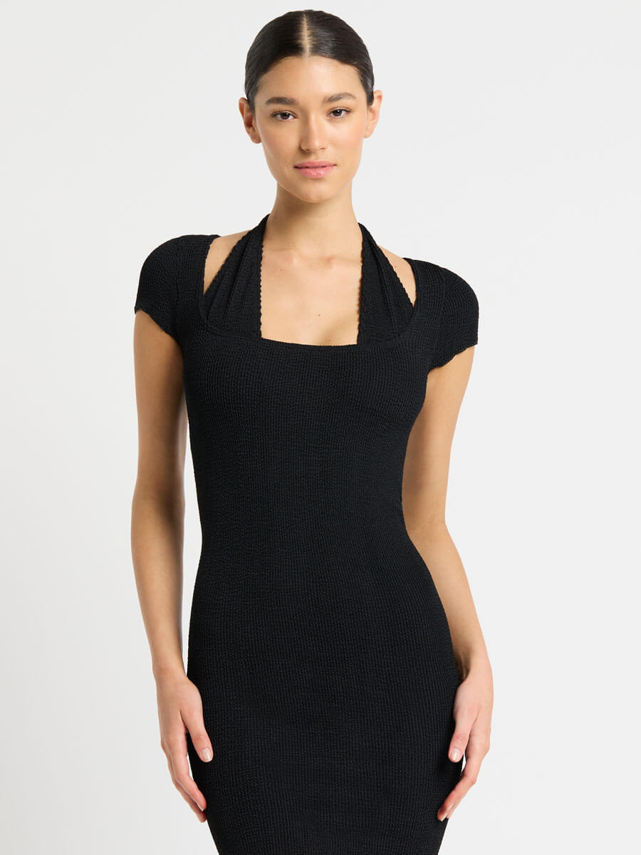 Bond-eye Jerrie Dress In Black