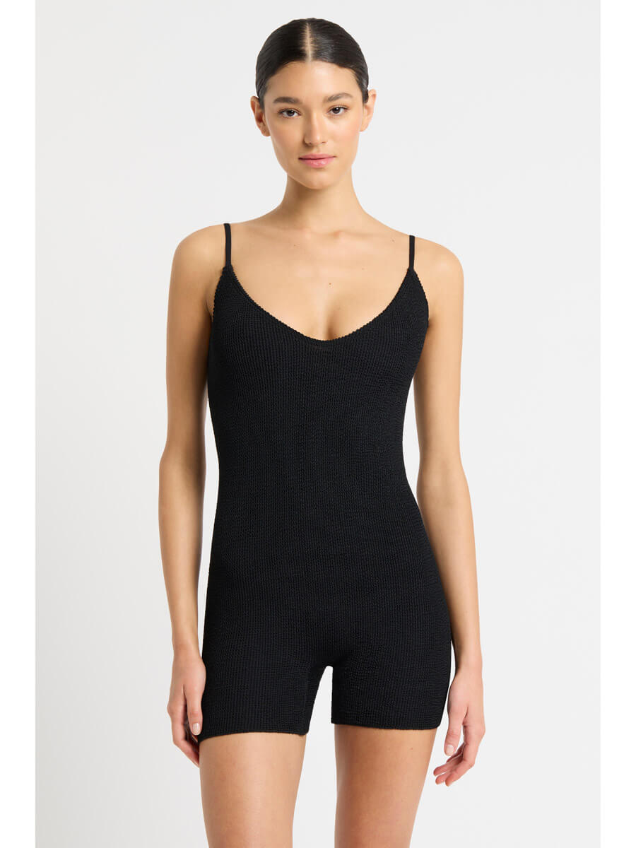 Bond-eye Rene Playsuit In Black