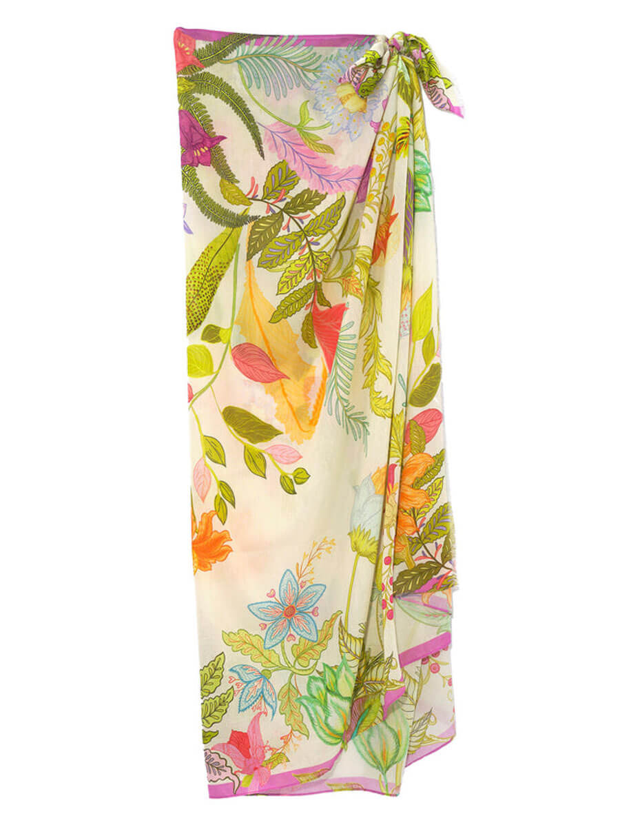 Echo Oasis Pareo In Cream