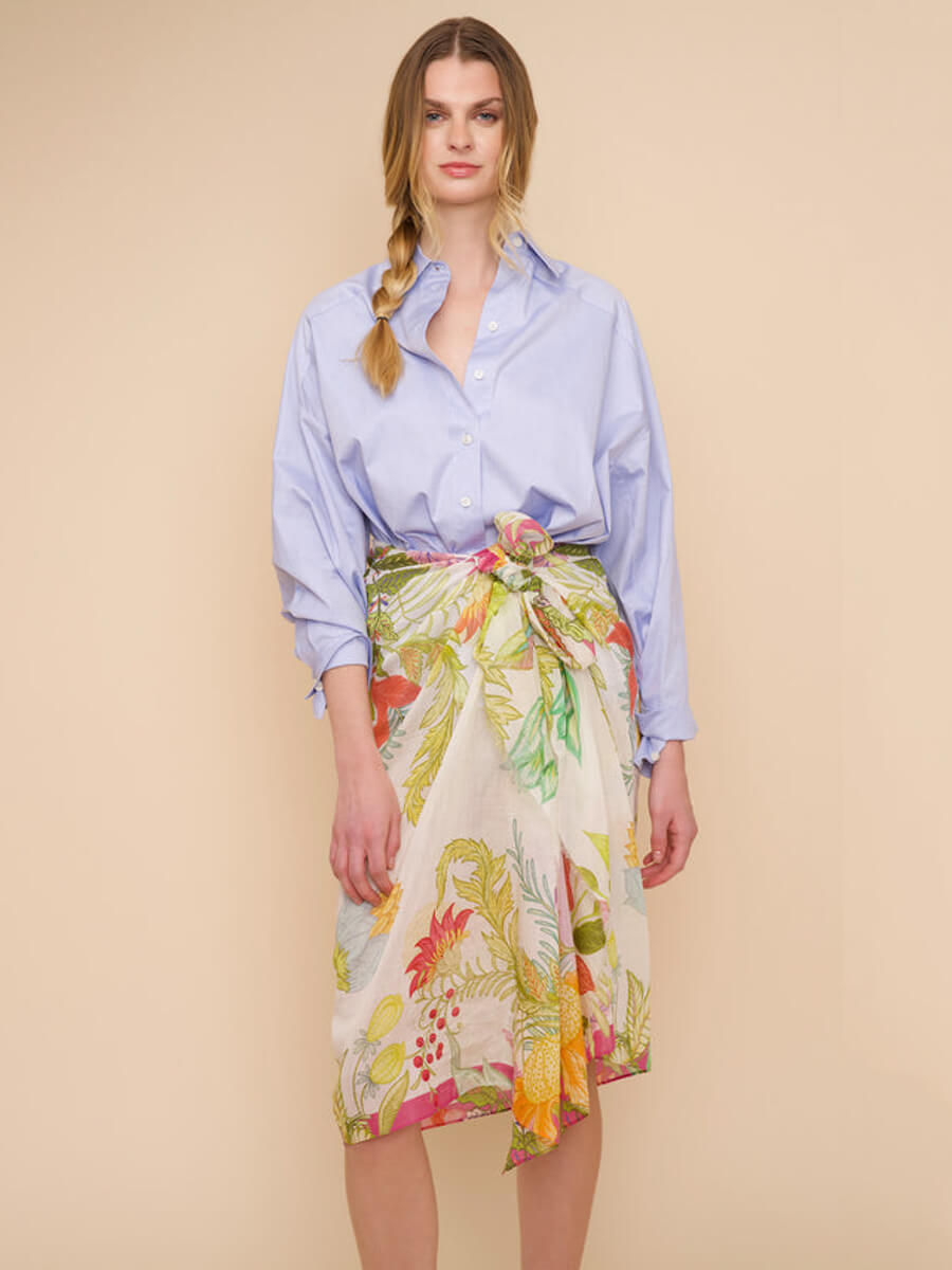 Echo Oasis Pareo In Cream