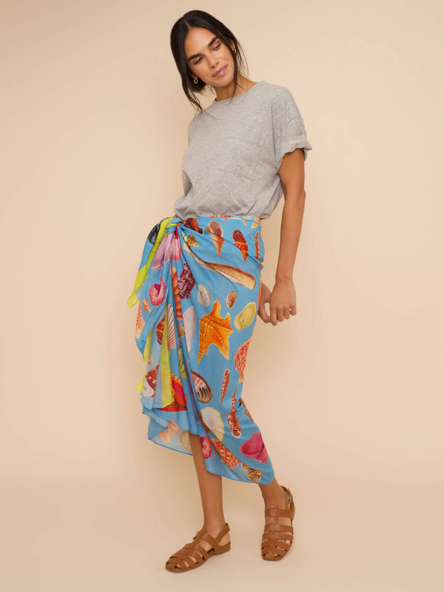 Echo Sea Treasures Pareo In Ocean