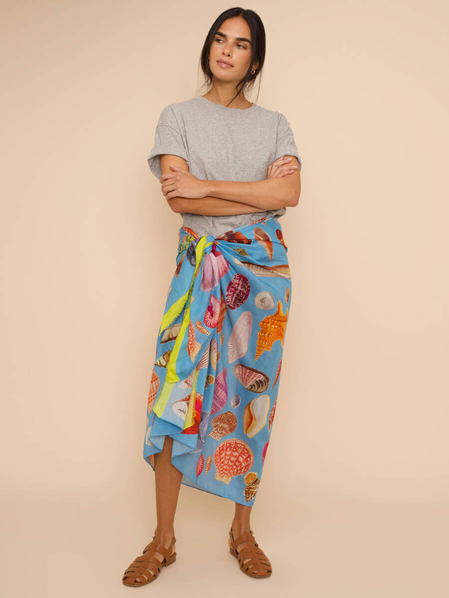 Echo Sea Treasures Pareo In Ocean