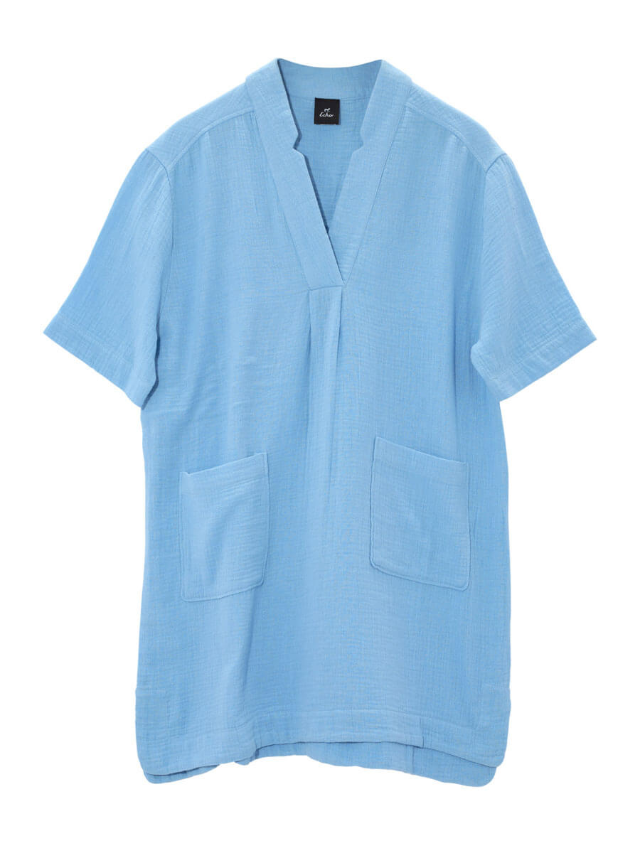 Echo Supersoft Gauze Maren Popover In Capri