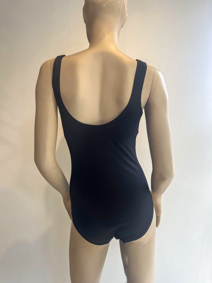 Finz Lightning Splice One Piece in Black/Pink