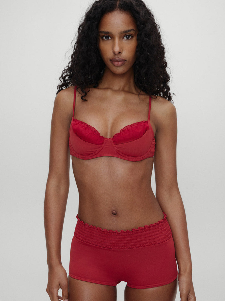 Frankies Bikinis Austin Top in Valentine