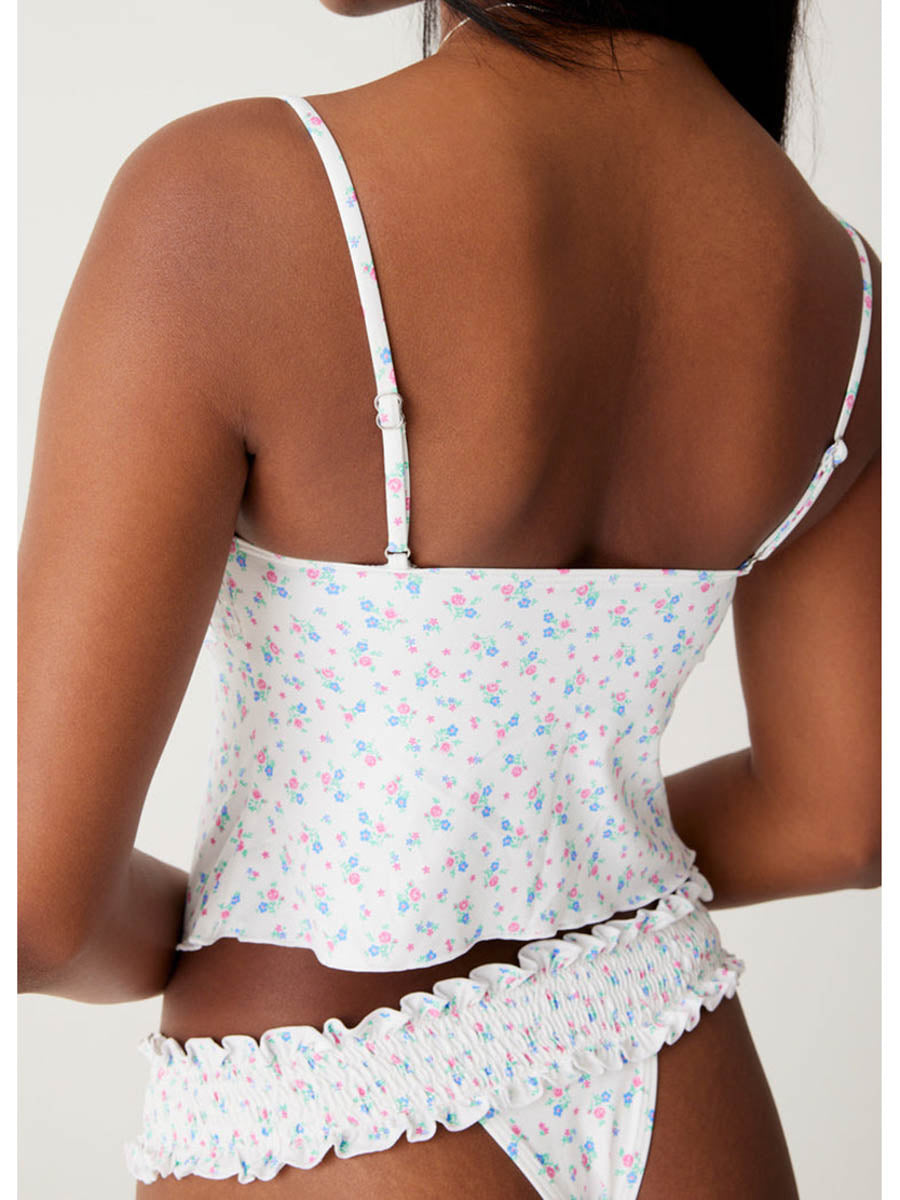 Frankies Bikinis Penelope Top in Sweet Meadow