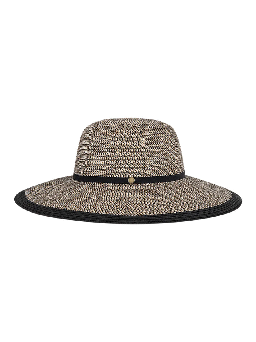 Kooringal Dahlia Wide Brim Hat in Black