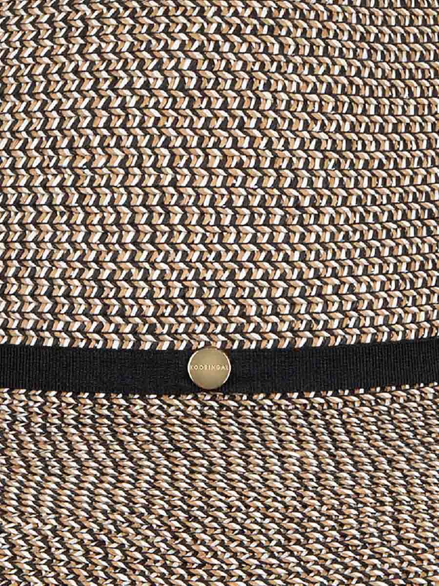 Kooringal Dahlia Wide Brim Hat in Black