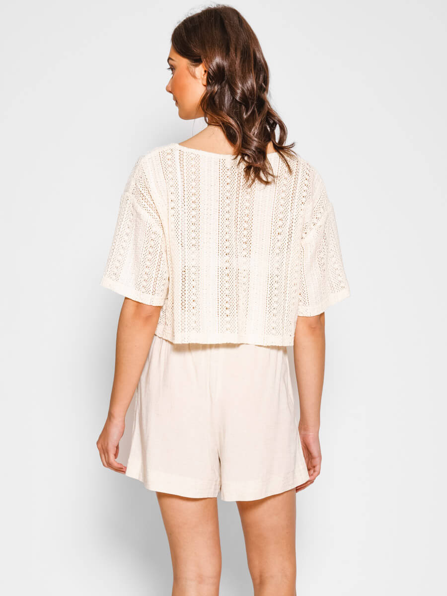 Koy Resort Capri Travel Shorts in Raw