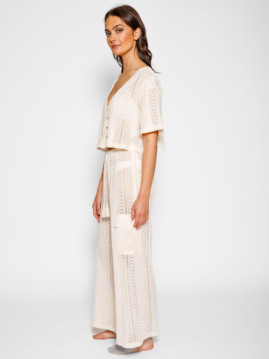 Amalfi Cargo Pants in Sand