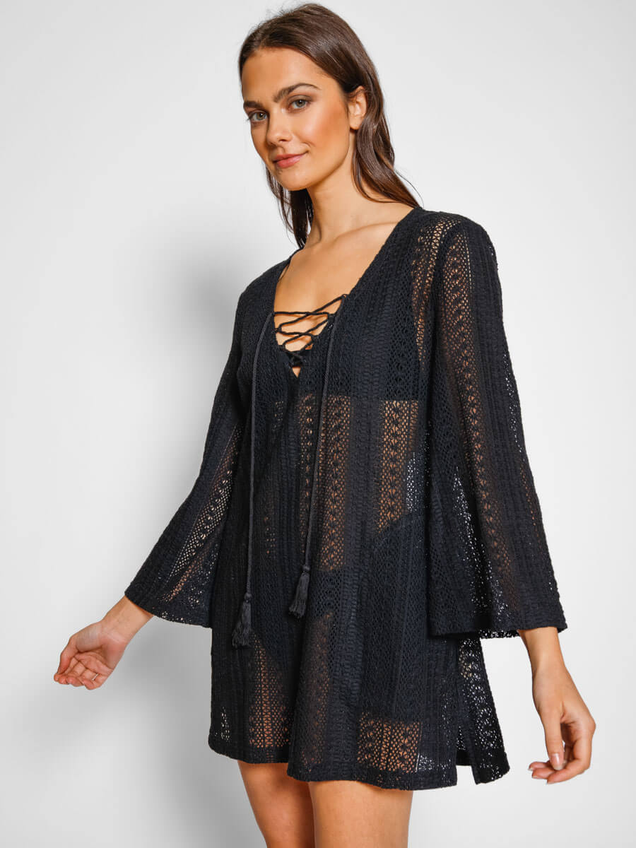 Koy Resort Almalfi Tunic In Black