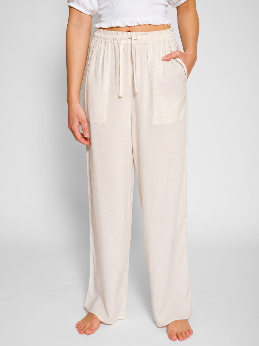 Koy Resort Capri Travel Pants In Raw