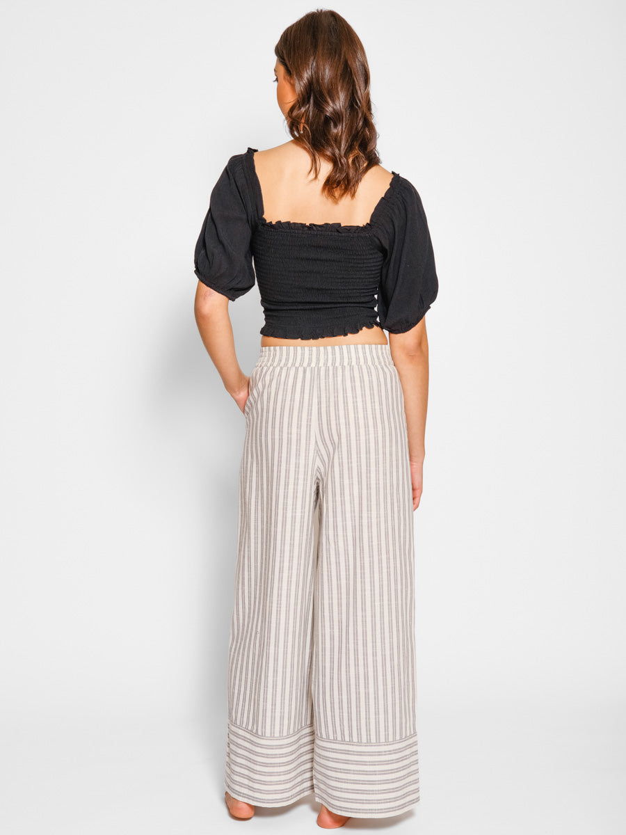 Koy Resort Casablanca Pant in Casablanca Stripe