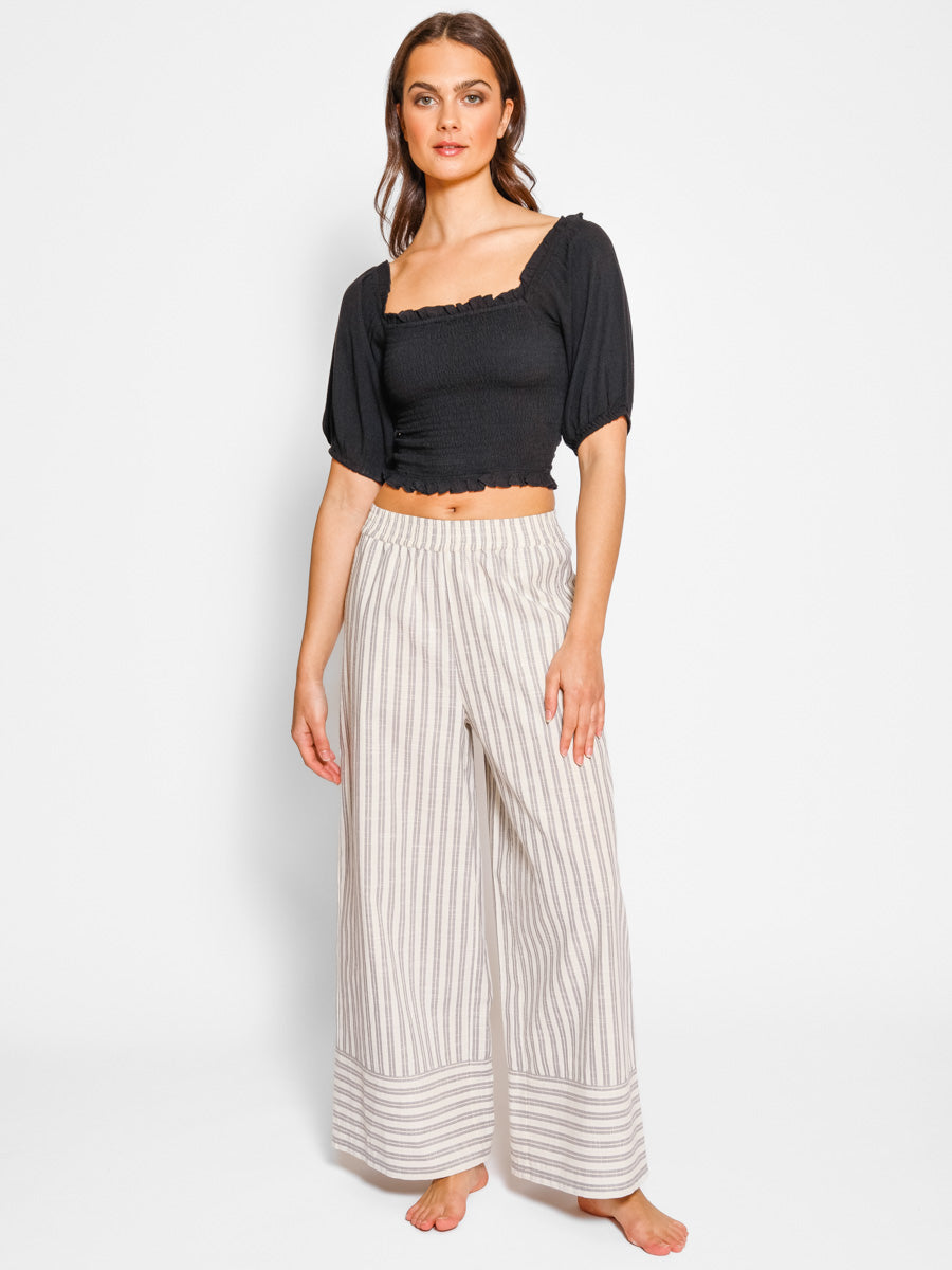 Koy Resort Casablanca Pant in Casablanca Stripe