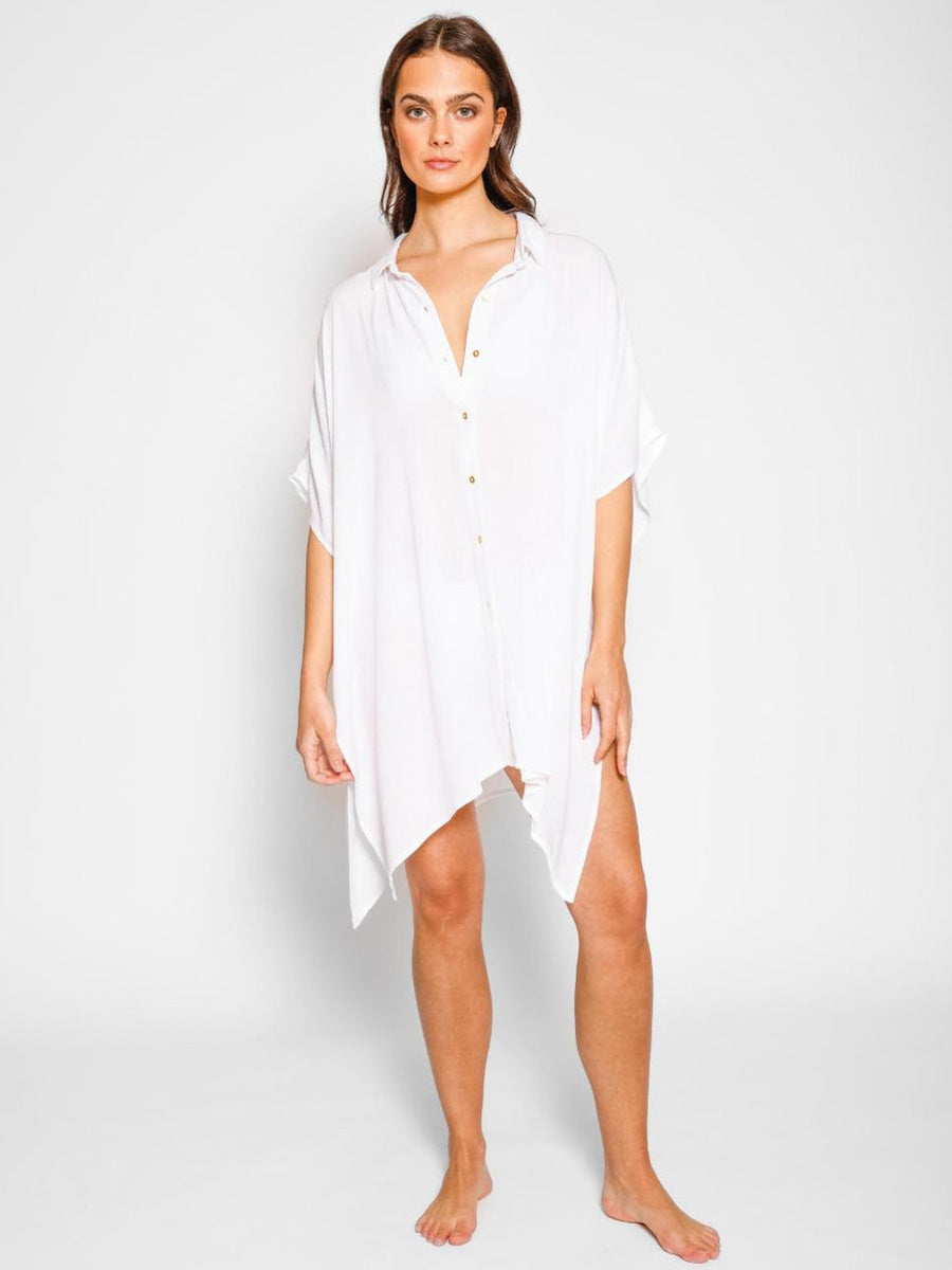 Koy Resort Miami Big Shirt in White
