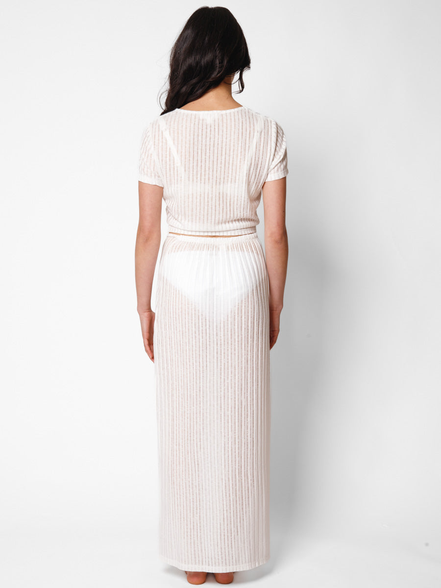 Tofino Skirt in White