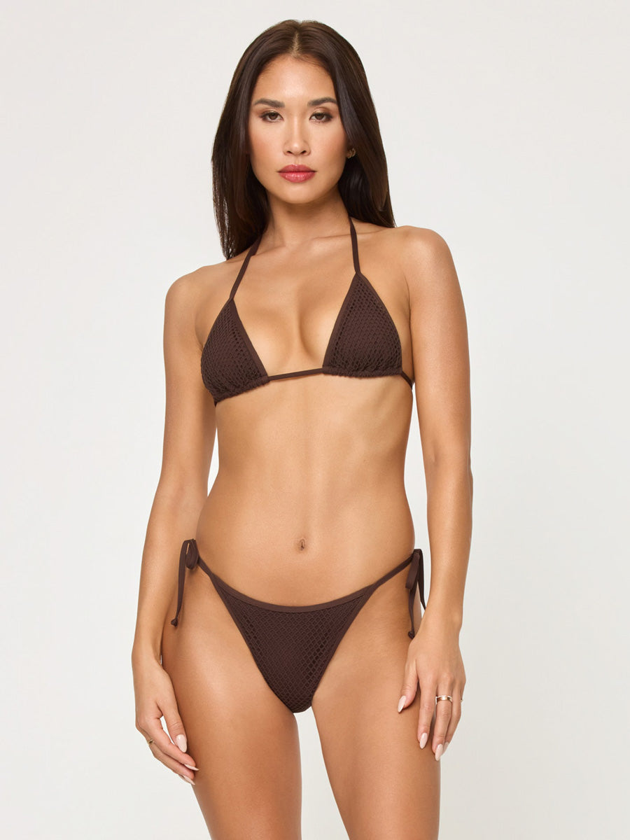 L*Space Aspen Top in Espresso