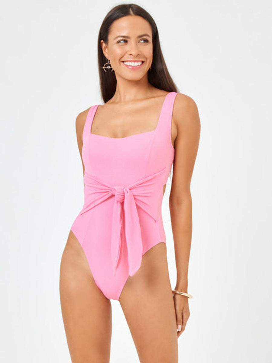 L*Space Balboa One Piece Classic in Guava