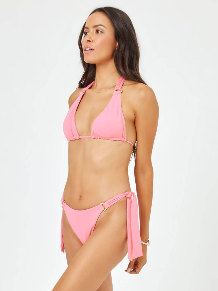 L*Space Kiki Bottom Tanga In Guava