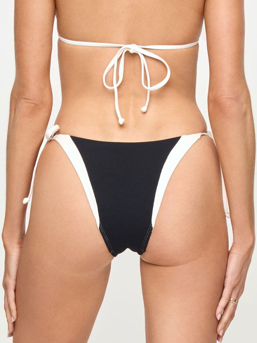 L*Space Riannon Bottom Bitsy in Black/Cream
