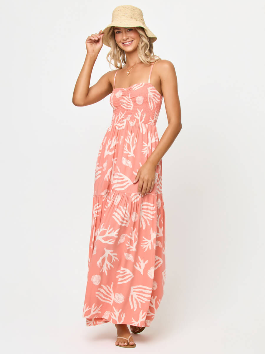 L*Space Mallorca Dress in Shell or High Water
