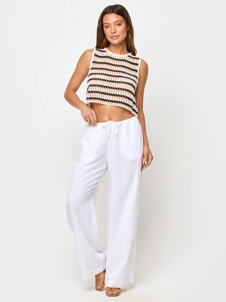 Sander Top in Isle Stripe